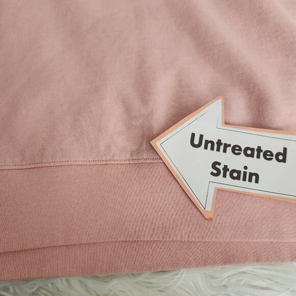 Teddy Fresh Sweatshirt Unisex M Need A Hug Color Block Mock Neck Black Pink - Picture 11 of 16